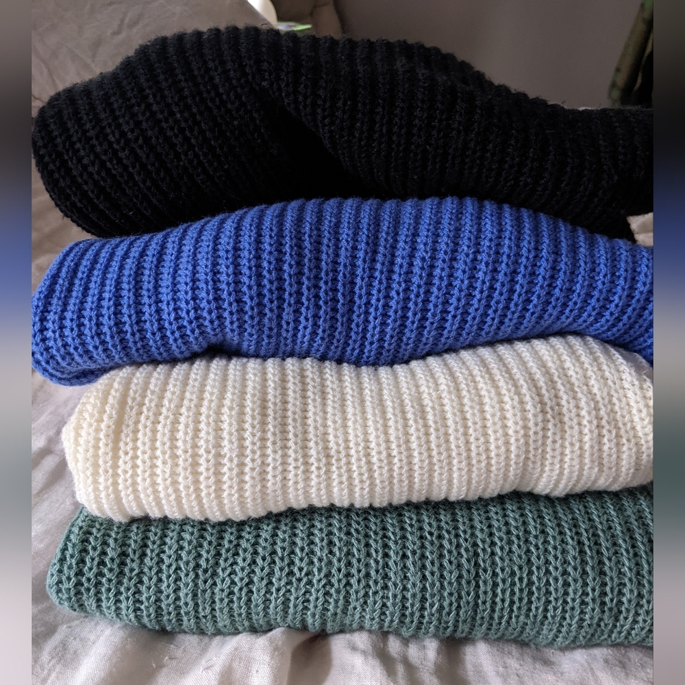 Cropped Sweaters, set of 4